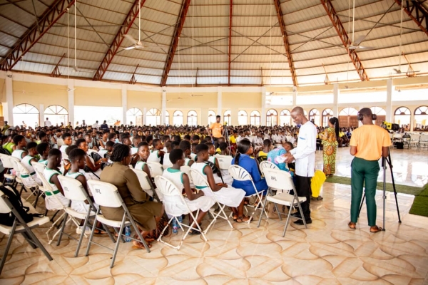 Central Region for 25 schools making 1500 students